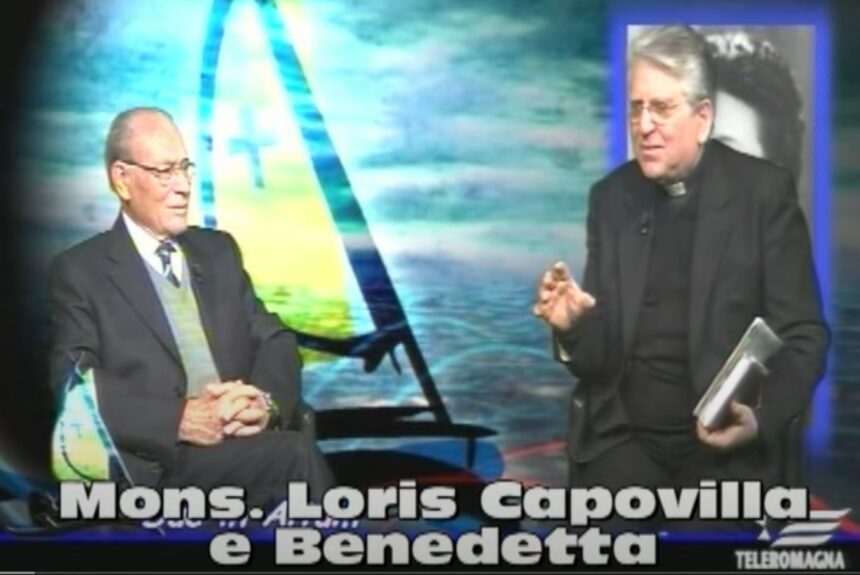 Mons. Loris CAPOVILLA intervistato su BENEDETTA Bianchi Porro