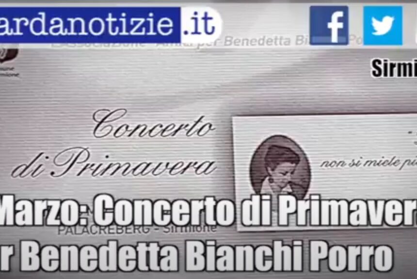 8 Marzo a Sirmione per ricordare Benedetta Bianchi Porro